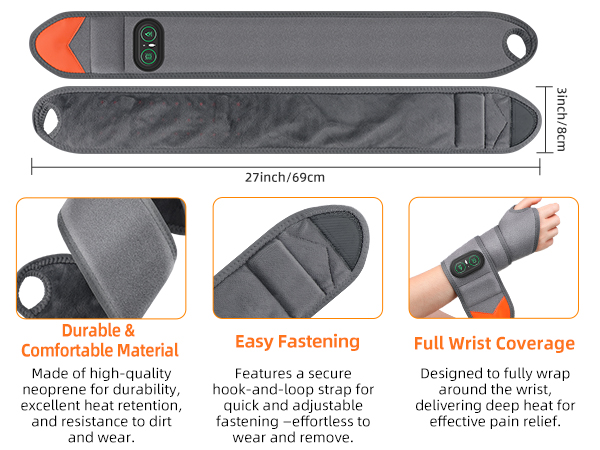 wrist heating pad