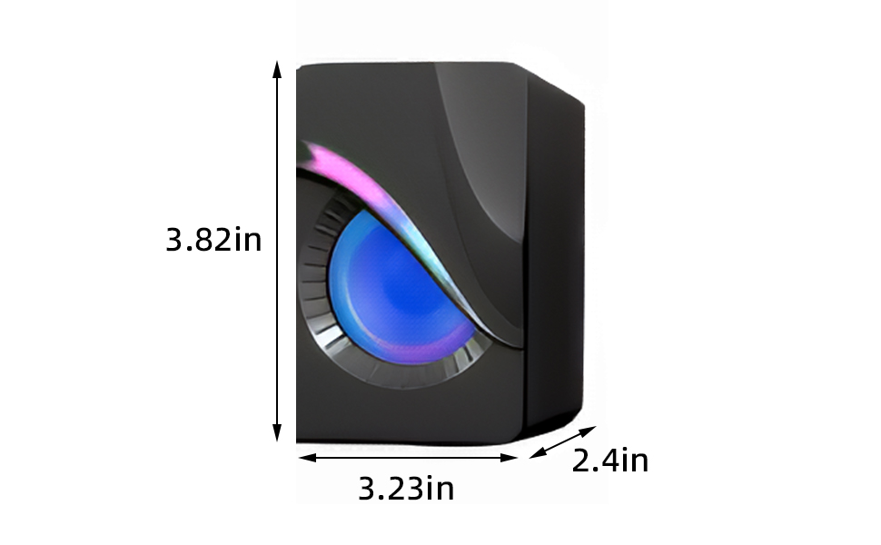 RGB Computer Speakers with Bluetooth 5.0