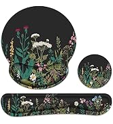 Ergonomic Mouse Pad with Wrist Rest and Keyboard Wrist Rest | Memory Foam Wrist Rest for Computer...