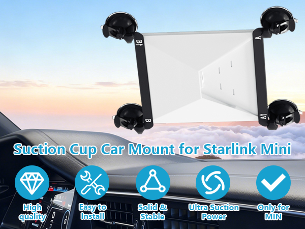 starlink mini car mount