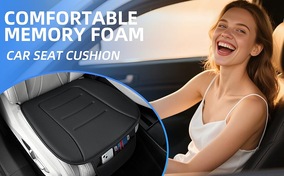 Comfort Memory Foam Car Seat Cushion