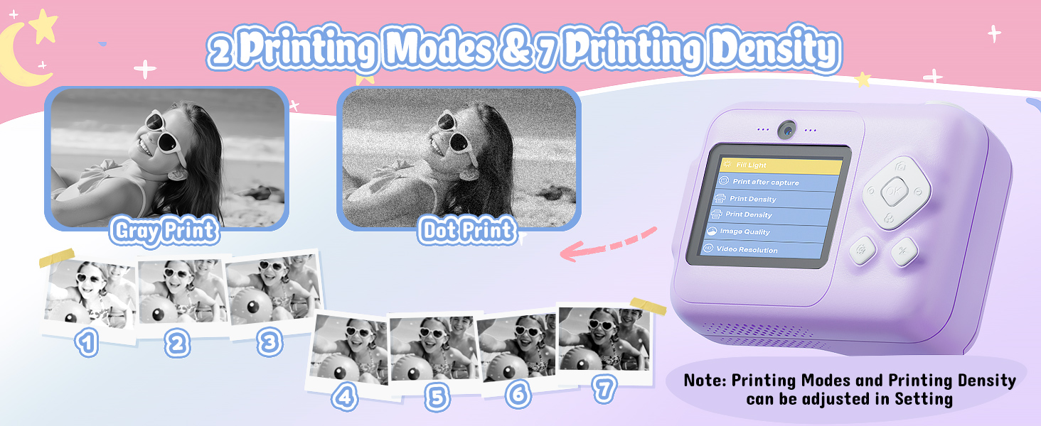 kids camera for kids Christmas gifts for 10 year old girl instant camera kids camera instant print