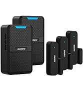 Stechro Door Chime, Wireless Door Open Contact Sensor Alarm with 600ft Range, 62 Chimes 5 Adjusta...