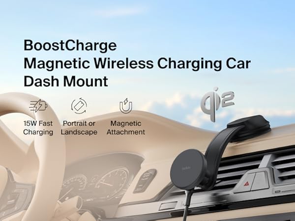 Wireless Car Dash Mount