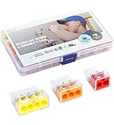 Dicio Wire Connectors Push-in 105 PCs UL Listed: Electrical Wire Connectors Electric Connectors K...