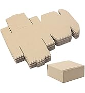 Ellbest 20pcs Mini Pizza Boxes, 1.5 mm Thick Boxes for Candy, Cookies, Treats, 3.35 * 3.35 * 1.57...