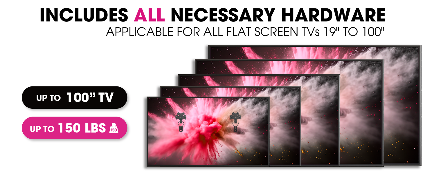 50 inch tv wall mount