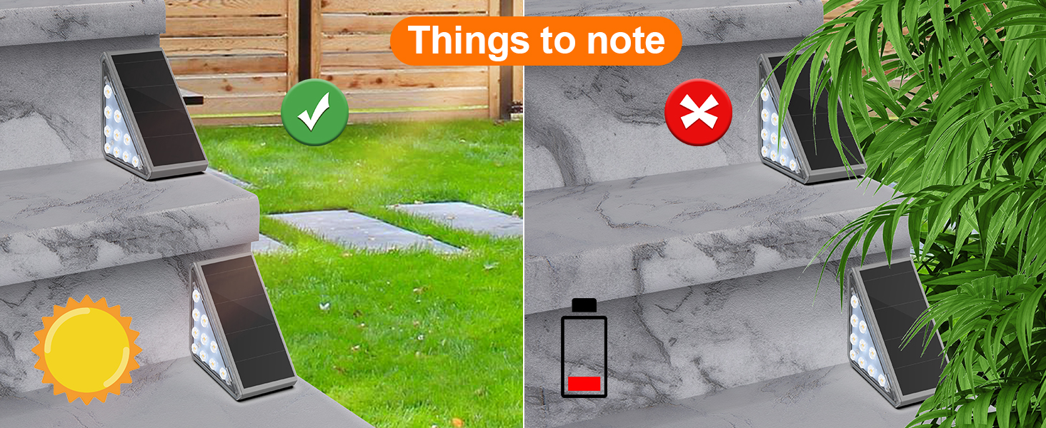 Outdoor Solar Stair Lights