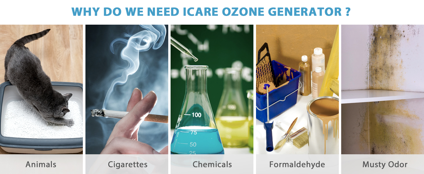 ozone odor eliminator