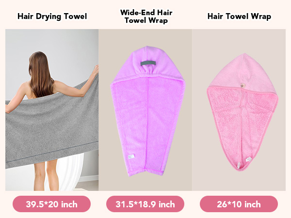 Microfiber Hair Towel