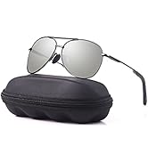 mxnx Aviator Sunglasses for Men Polarized Women UV Protection Lightweight Driving Fishing Sports ...