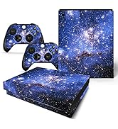 Mcbazel Pattern Series Vinyl Decal Protective Skin Cover Sticker for Xbox One X Console &amp; Control...