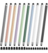 10 PCS Stylus,Stylus Pen for Touchscreen,Stylus 2-in-1 High Sensitivity &amp; Precision Suitable for ...