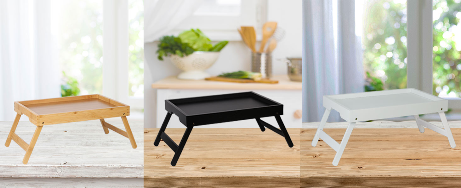 bed trays for eating and laptops