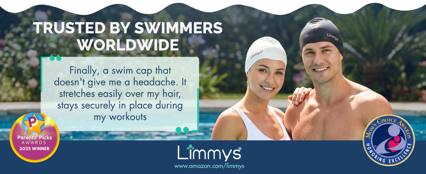 Limmys Swim Cap for Adults