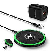 Wireless Charger Fast Charging Pad for Moto Razr/Edge 2024,Moto G Power/Stylus 5G 2025 2024,15W C...