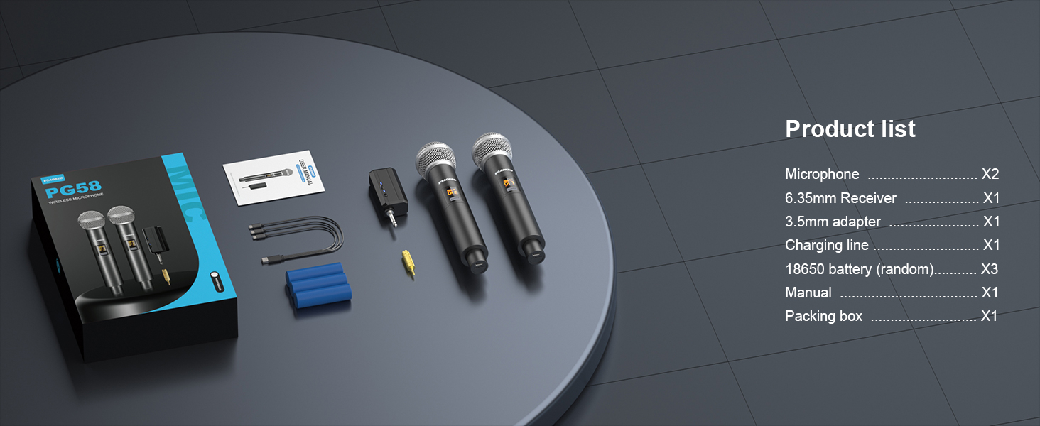 wireless microphones for karaoke