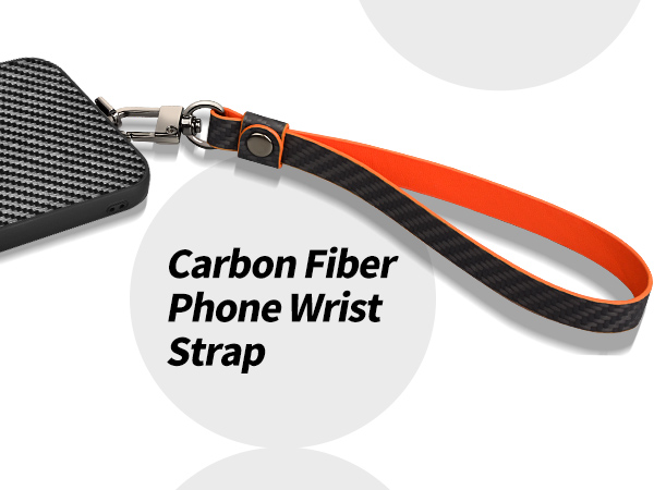 Carbon Fiber Phone Wrist Strap