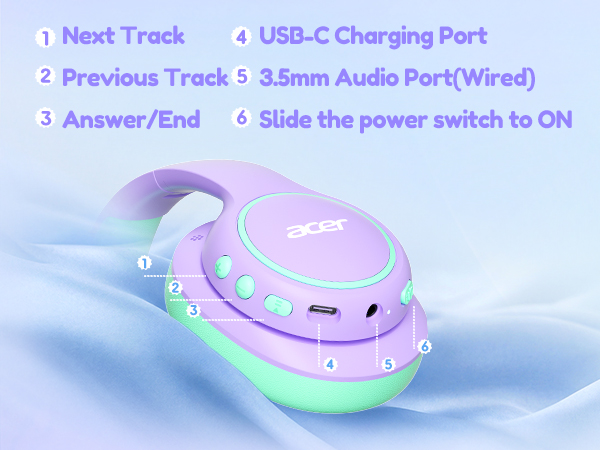 kids bluetooth headphones