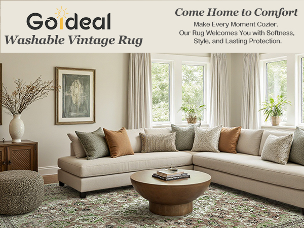 washable rug