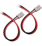 ANCHImsr 50Amp Power Connector Plug 50A Quick Connect Disconnect Max 600 V,10 AWG 0.98ft Cable Wi...