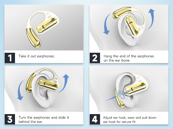 open ear bluetooth headphones