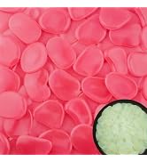 20PCS 1.2-1.6" Flake Shape Pink Glow in The Dark Rocks Luminous Stone Glowing Stones for Plant Po...