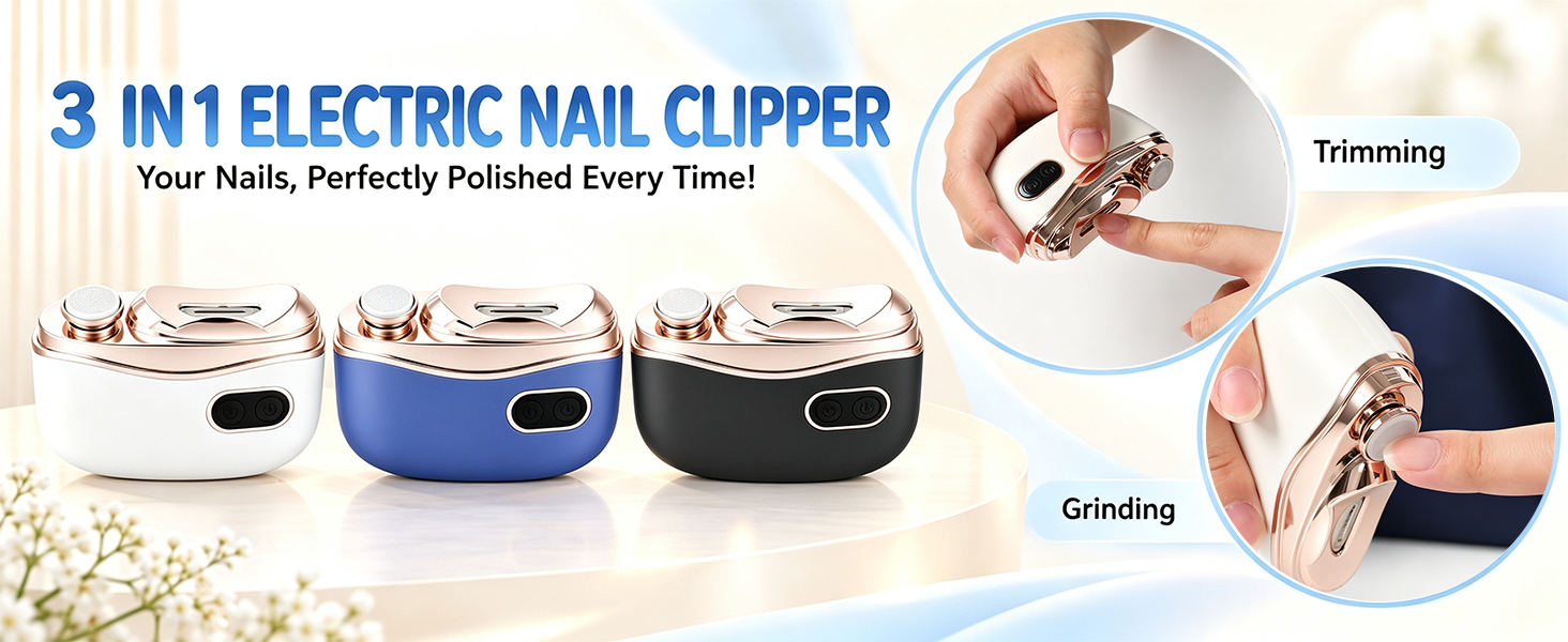 Electric Nail Clippers for Seniors &amp;amp; Adults
