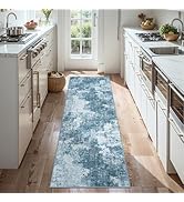 Runner Rug 2'6''x8' Washable Runner Rug: Machine Washable Kitchen Runner Rug with Anti-Slip Backi...