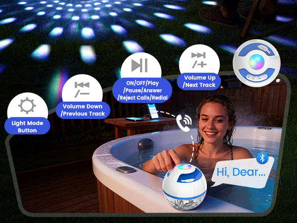 Wireless Pool Speaker