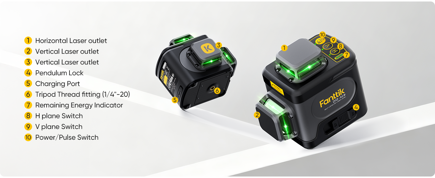 Fanttik laser level