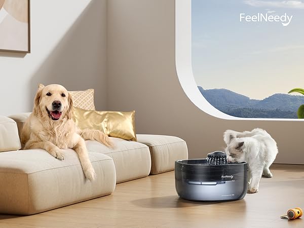 dog water bowl dispenser