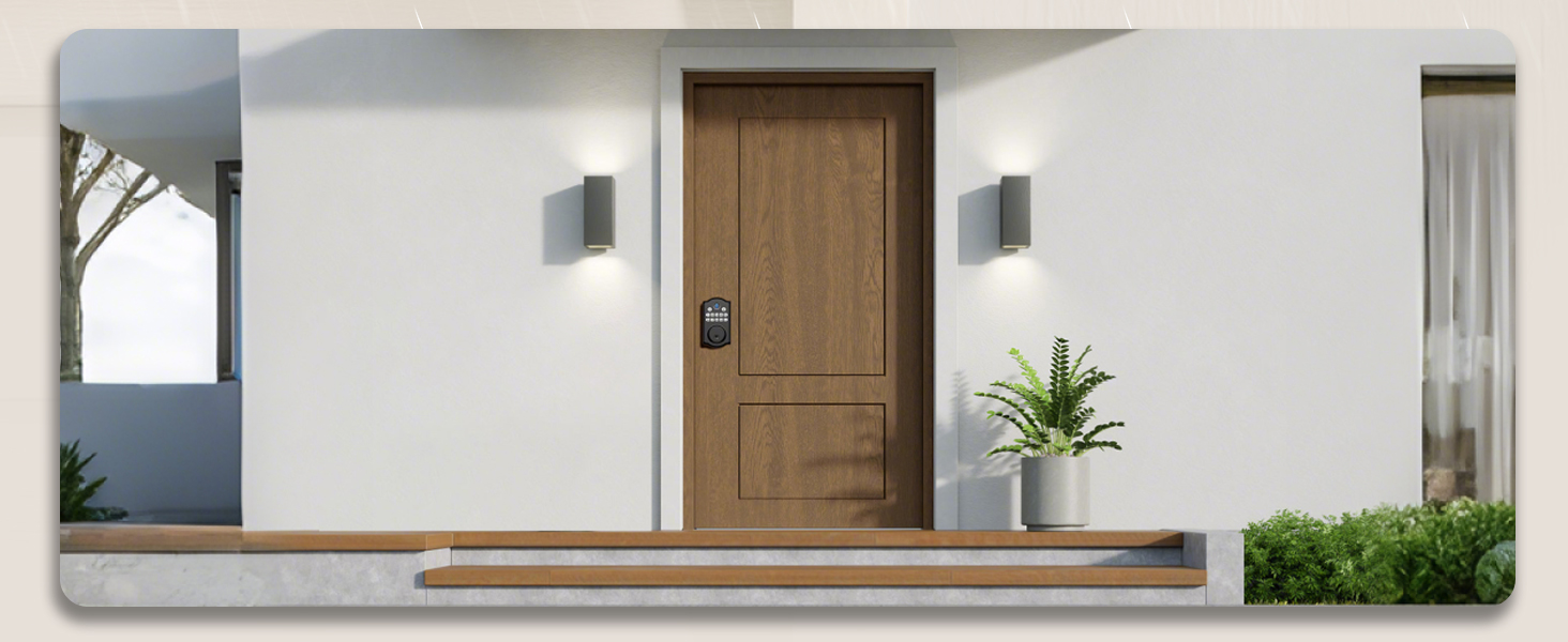 keyless entry door lock