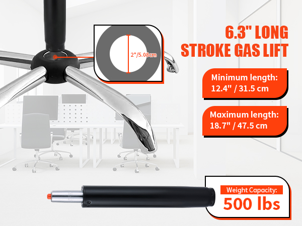 6.3" Long Stroke Gas Lift