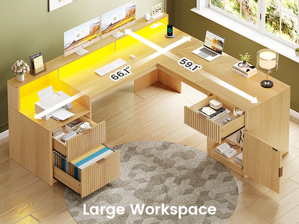Modern L Shaped Desk