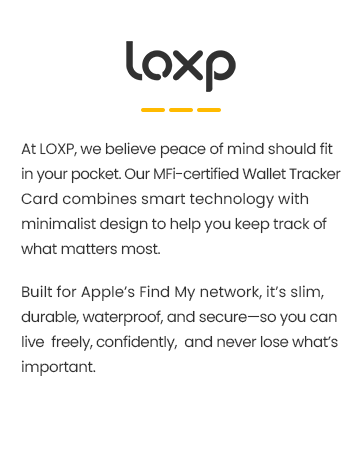 wallet tracker card