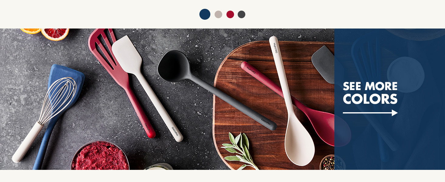GreenPan, Ceramic Nonstick, PFAS-Free, Non-Toxic, Utensils, Accessories