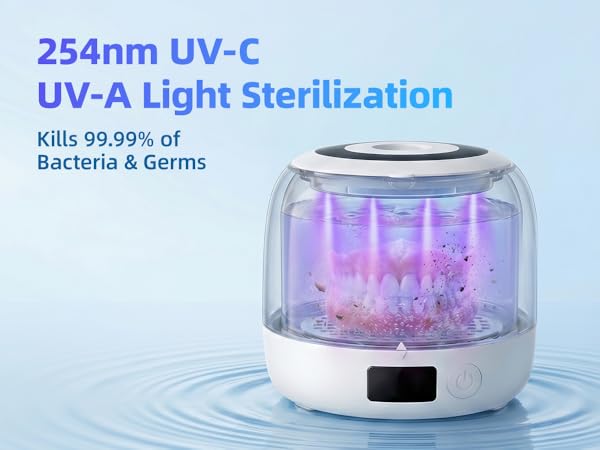254nm UV-C + UV-A Light Sterilization