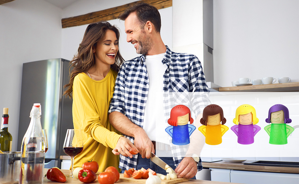 TOPIST Angry Mama Microwave Cleaner