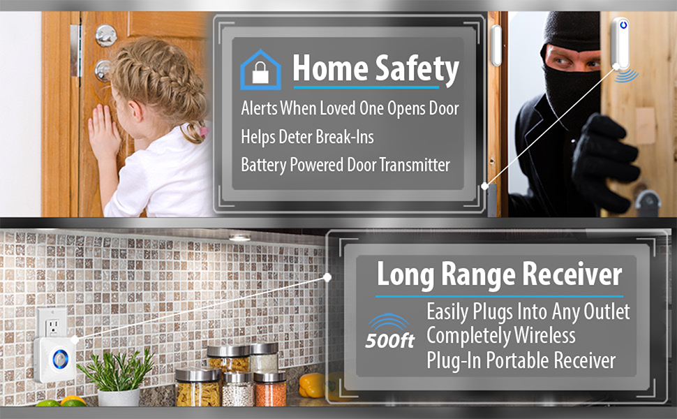 wireless entry doorbell