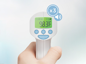 fever alarm intelligent baby thermometer