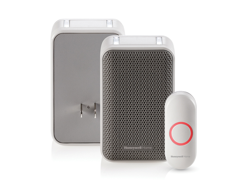 Front and back image of RDWL313P Doorbell