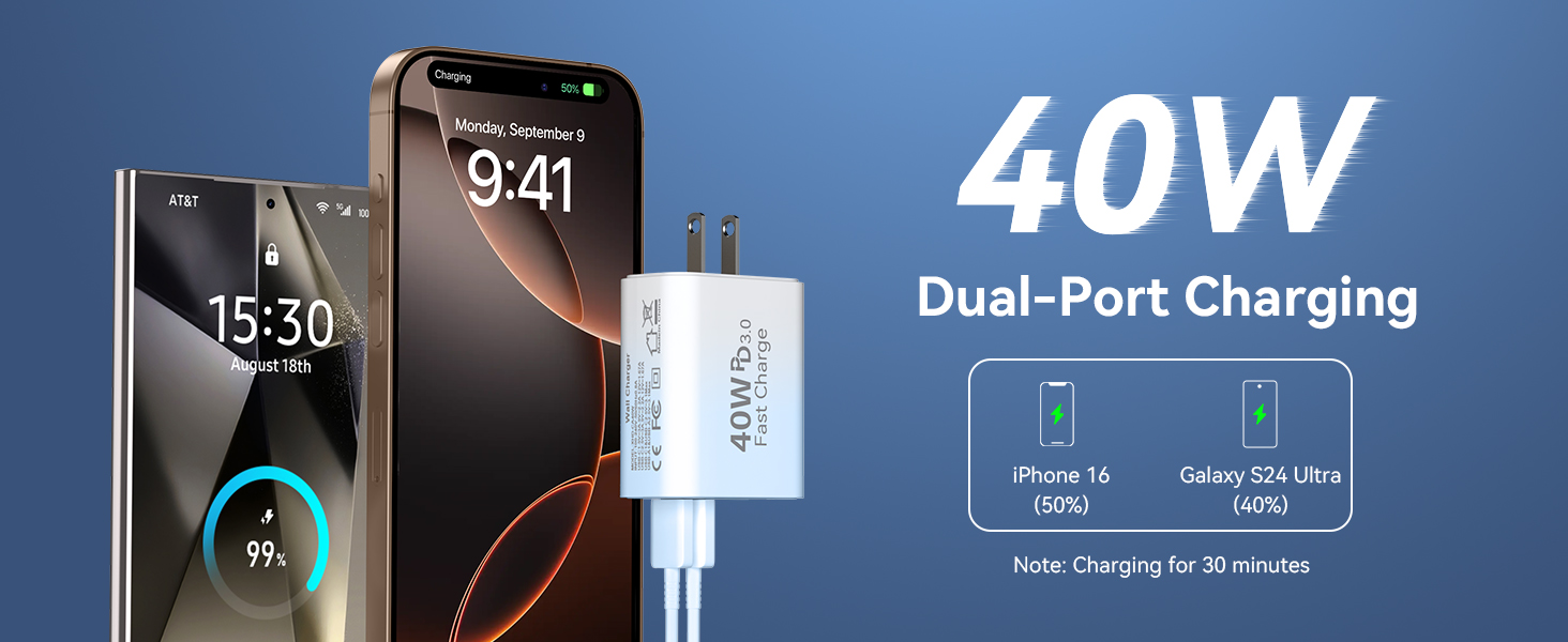 iphone charger block