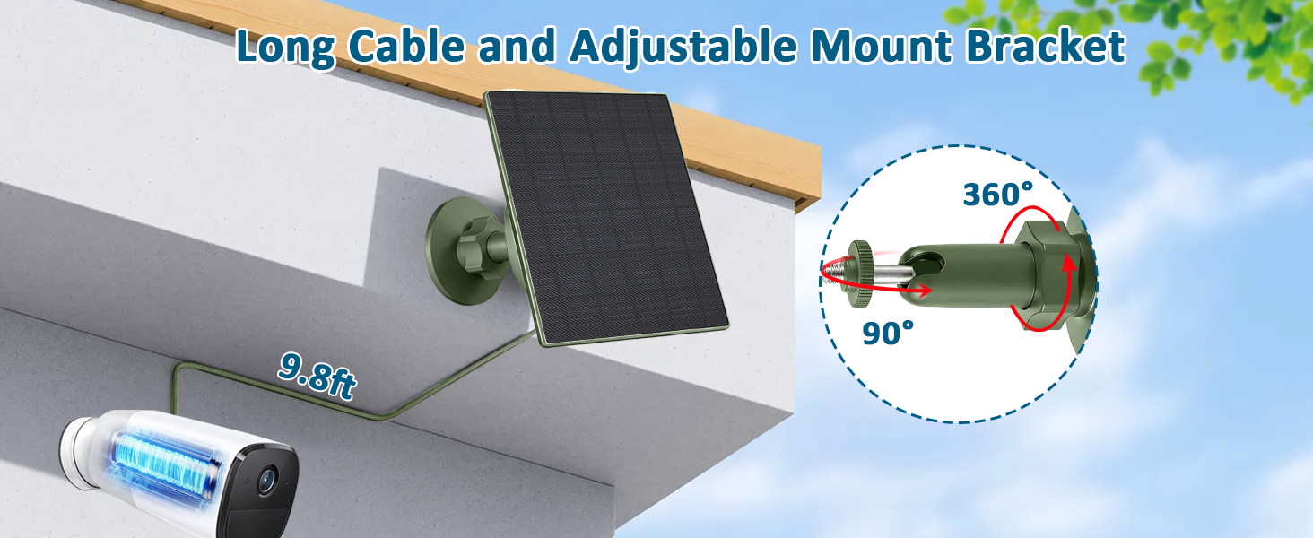 trail camera for solar panel