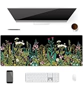 Extended Desk Mat (31.5x11.8 inch 3mm Thick), iDonzon Soft Cute Extra Large XXL Waterproof Gaming...