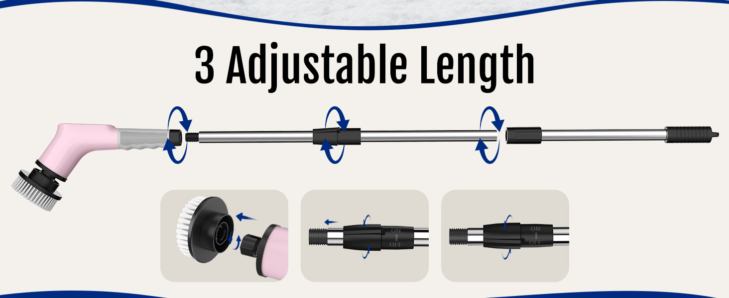 electric spin scrubber