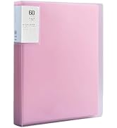 M&amp;G 60 Pocket Binder with Plastic Sleeves 9.2x12, A4 Portfolio Folder with Clear Sheet Protectors...