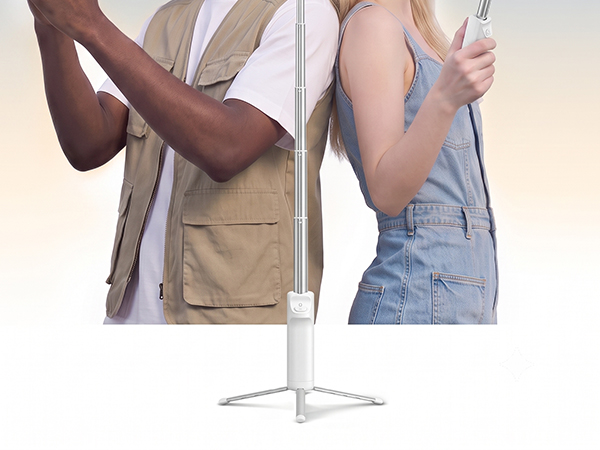 Magnetic Selfie Stick Tripod,Phone Camera Grip
