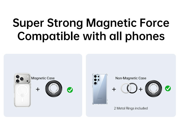 Phone Ring Holder Grip for MagSafe