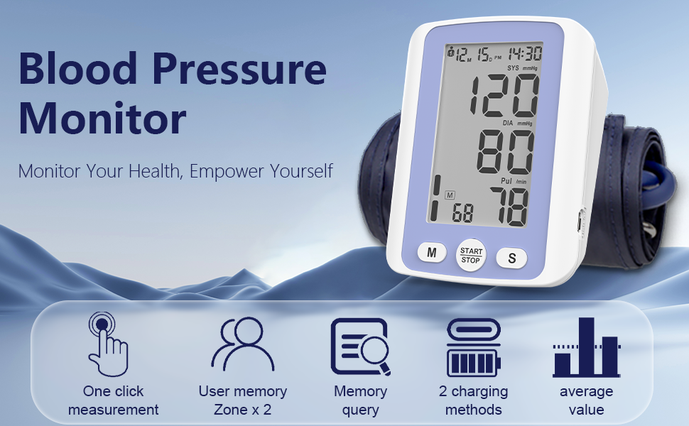 Blood Pressure Monitor for home use